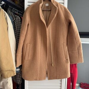 J. Crew Camel Wool Jacket